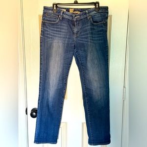 Kut from the Kloth blue jeans. No rips, stains or tears
